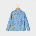 Blue Cockies – Long sleeve rashie