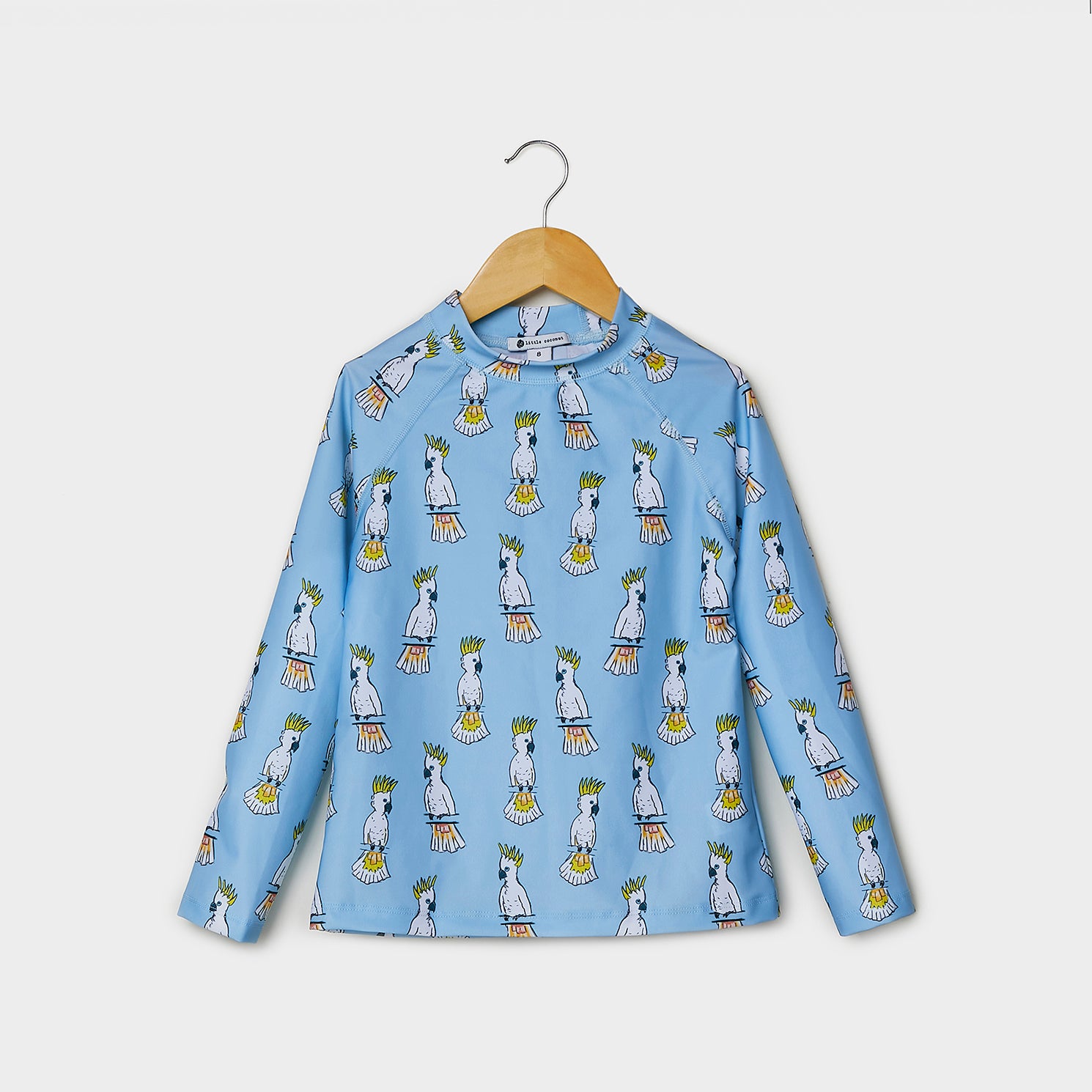 Blue Cockies – Long sleeve rashie