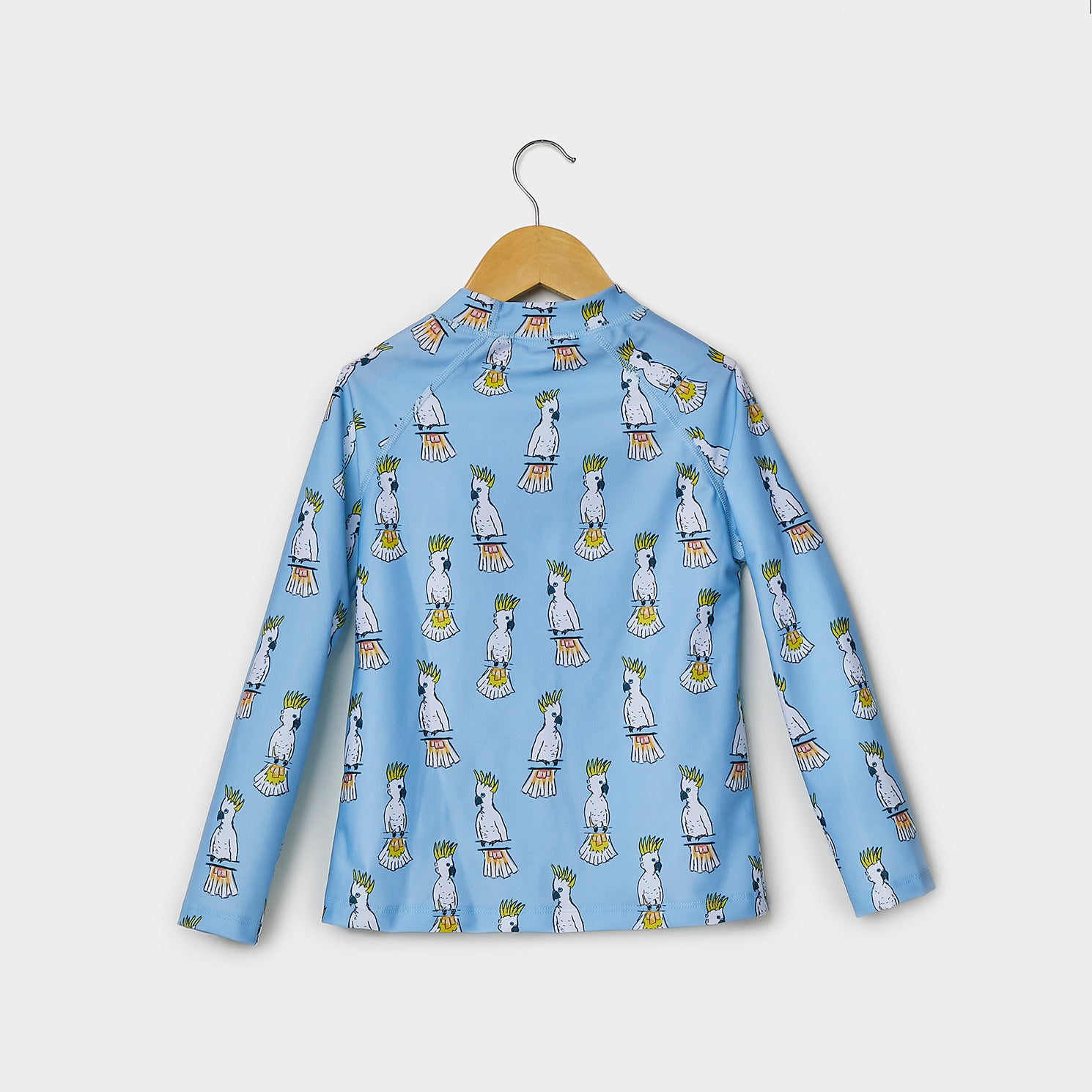 Blue Cockies – Long sleeve rashie