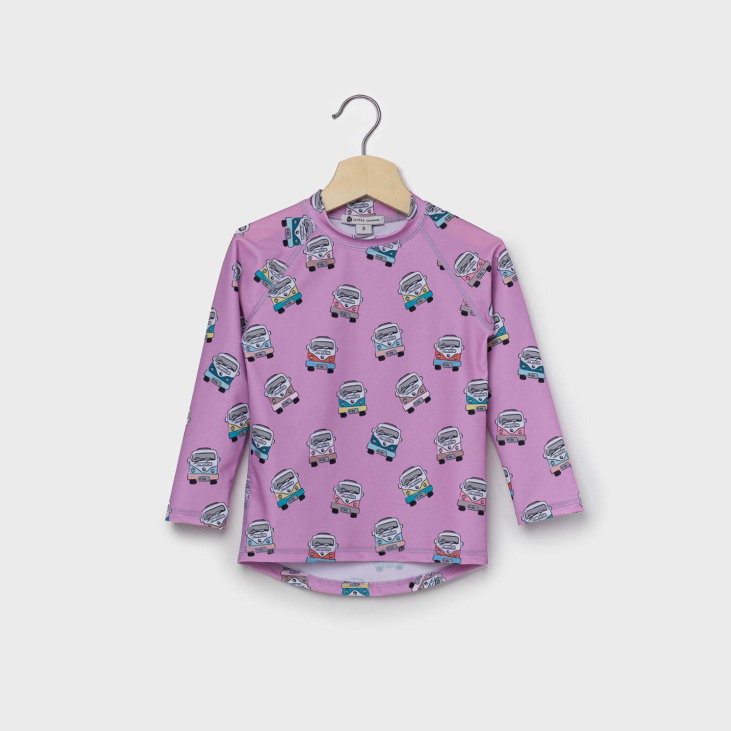 Lilac Kombi Van - Long sleeve rashie