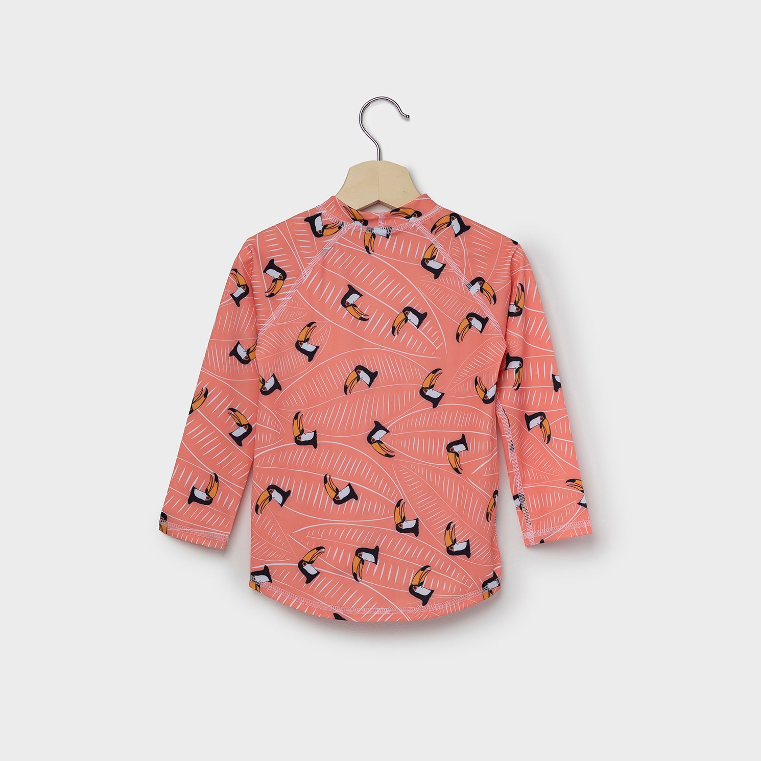 Peachy Toucan - Long sleeve rashie