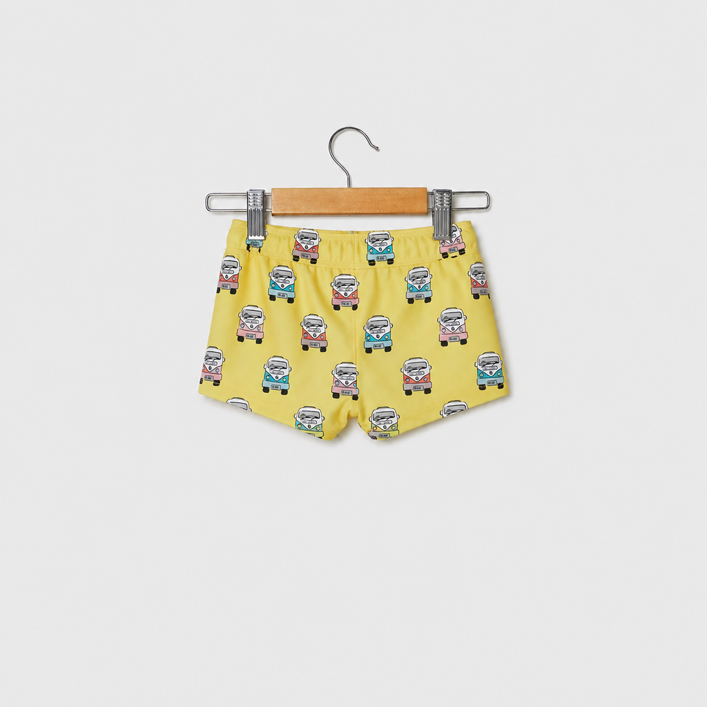 Yellow Kombi – Euro swim shorts